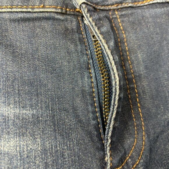 Kut From the Kloth Skinny Jeans with Zippers on the Ankles Size 10 - Picture 5 of 10